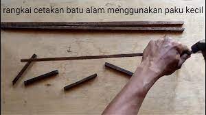 Maybe you would like to learn more about one of these? Membuat Cetakan Batu Alam Dari Kayu Youtube