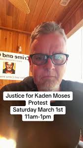 Justice for Kaden Moses Protest in Laurens County