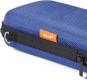 GLCON Portable Protection Hard EVA Case for External Battery, Cell Phone,  GPS, Hard Drive, USB/Charging Cable, Small Carrying Bag Mesh Inner Pocket,  ...