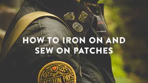 How to iron on a patch for more sewing inspiration visit let's learn to sew on: How To Iron On Patches Follow These Steps And Enjoy Your New Goodies