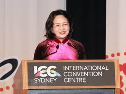 Vice President Thinh addresses Global Summit of Women's opening ceremony | Politics | Vietnam+ (VietnamPlus)