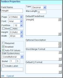 Setting Up Note Templates To Use Growth Charts Advancedmd