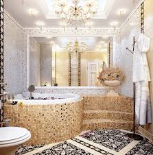 Bathroom feature mosaic wilderness herringbone satin brown. Small Bathroom Designs With Mosaic Tiles Novocom Top
