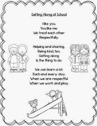 Image Result For Poems For Children About Feelings Poems About School Kids Poems Preschool Poems
