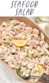 Get our taste of the sea cookbook, free, when you sign up for our newsletter. Seafood Salad 40 Aprons