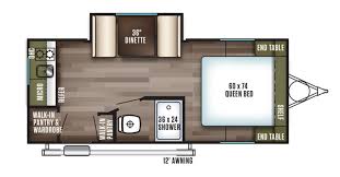 Rear corner bath w/outside entry large single slide double entry doors side facing queen bed 3 cu. New Or Used Forest River Wildwood Fsx Rvs For Sale Camping World Rv Sales