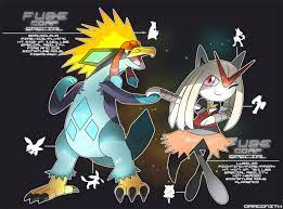 F U S E Corp Special Two Fusions Pokemon Fusion Art Pokemon Art Pokemon