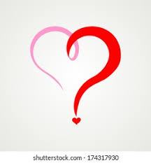 I heart question mark lyrics. Red Heart Question Mark Isolated On Stock Vector Royalty Free 174317930