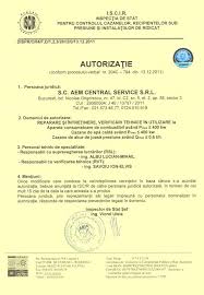 Evam constal se ocupa de tot ce inseamna instalatii termice, de la proiectare si montare, pana la revizii, reparatii, dar si obtinere autorizatie de functionare centrala. Autorizari Service Centrale Bucuresti