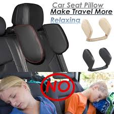 Car Seat Pillow Headrest Neck Support Travel Sleeping Cushion For Kids Adults Wish Car Seat Pillow Car Seats Neck Support Pillow