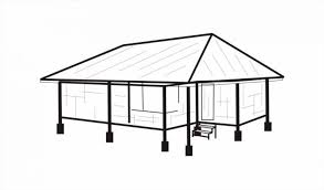 Rumah adat jawa timur umumnya mengambil bentuk joglo. Mewarnai Sketsa Gambar Rumah Adat Jawa Terbaru Kataucap