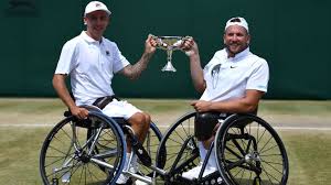 Dylan alcott oam, is one of australia's most successful and well recognised paralympians. Dylan Alcott And Aniek Van Koot Wins The Wimbledon Wheelchair Tennis Double Net Sports 247