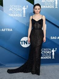 Everyone Who S Anyone Is Walking The Red Carpet At The Sag Awards In 2020 Award Show Dresses Celebrity Dresses Red Carpet Dresses