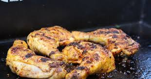 Poulet Marine A L Espagnole A La Plancha Audrey Cuisine Recettes De Cuisine Poulet Marine Cuisine
