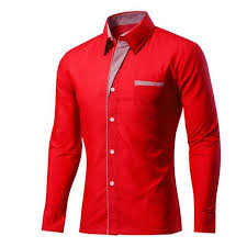 Intérieur col et doublure vichy noir. Chemise Blanche Homme Slim Fit Marque Chemises Rouge Cdiscount Pret A Porter