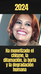 "Magaly Medina, quien en su momento criticaba a los íconos de la televisión  por su enfoque en el chisme barato, ahora se ha convertido en la reina del  espectáculo mediático basado en la difamación y ...