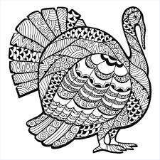 Signup to get the inside scoop from our monthly newsletters. Turkey Zentangle Coloring Sheet Thanksgiving Adult Coloring Pages