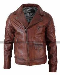 Mens Vintage Washed Tan Brown Leather Moto Jacket Mensoutfits Hipster Mens Fashion Leather Jacket Leather Jacket Men