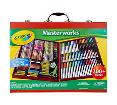 Crayola Masterworks Art Case Over 200 Pieces Gift For Kids Age 4 5 6 7 Amazon Exclusive Crayola Art Art Case Crayola