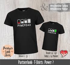 Partnerlook Shirts Leerer Akku Familien T Shirts Vater Sohn T Shirts Akkustand Papa Sohn Shirts Geschenk Papa Witziges Shirt Power Son Shirt Shirts T Shirts For Women