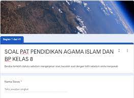 Oct 15, 2014 · soal mid semester 1 pendidikan agama islam kelas 8 kurikulum 2013. Soal Pat Online Pai Smp Kelas 8 Kurikulum 2013 Tahun Pelajaran 2019 2020 Didno76 Com