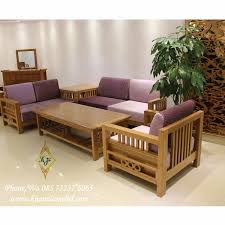 Harga kursi tamu / sofa ruang tamu jaguar hitam 1 set. Kursi Tamu Modern Cantik Terbaru Khamila Mebel