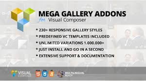 Mega Addons For Wpbakery Page Builder Formerly Visual Composer Mega Gallery Addon For Wpbakery Page Builder Formerly Visual Composer Https Www Thepirateboys Org Mega Gal Wordpress Plugins Design Visual Wordpress Plugins