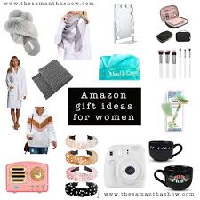 To reduce your gift shopping stress, we've come up with a list of 50 awesome gifts for all the different types of women—or whoever—in your life. 14 Amazon Gift Ideas For Women The Samantha Show A Cleveland Life Style Blog