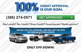 Bad Credit Car Loans Dodge Jeep Financing Near Palm Coast Fl