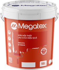 Sơn lau chùi Megatex 18L - Sơn Megatex