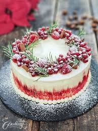 Winter Cake Receta En 2020 Tartas Navidenas Postres Navidenos Y Recetas Faciles Postres