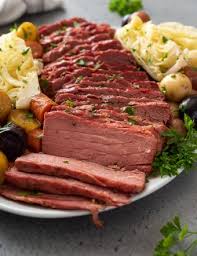 How to make instant pot corned beef and cabbage remove corned beef brisket from the package and reserve the spices. St Patrick S Day
