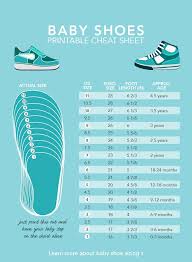 Infant Toddler Shoe Size Chart Monaylizz Fletcher Magness