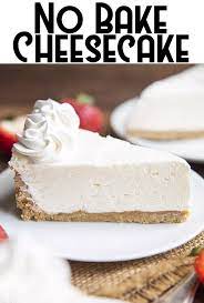 This No Bake Cheesecake Is One Of My Favorite Recipes So Quick Easy And Delicious With The Easy Cheesecake Recipes Easy No Bake Cheesecake Easy Cheesecake