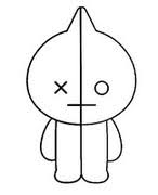 Print images for free in good quality and in a4 format. Coloring Pages Bt21 Morning Kids