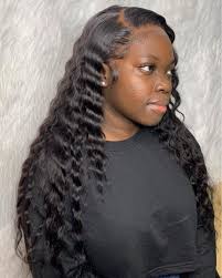 Brazilian Deep Wave Human Hair 3 Bundles With Frontal