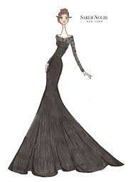 You can thank us later! From Sketch To Gown Wedding Dress Designer Sketches By Sareh Nouri