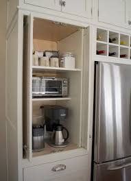 small kitchen appliance storage