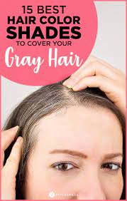 15 Best Hair Color Shades To Cover Your Gray Hair In 2021 Covering Gray Hair Cool Hair Color Drugstore Hair Color