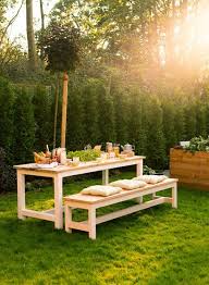 Garden Table Richard Himself Build Tables Gartentisch Selber Bauen Gartentisch Selber Bauen Garten
