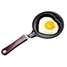 Mini Non Stick Stainless Steel Heart Shape Egg Pan Pancake Pot Fry Frying Pan Frying Pan Pan Fries