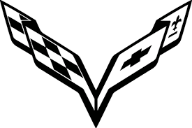 Corvette Logo Chevrolet Pdf Vector Eps Free Download Logo Icons Clipart Corvette Car Brands Logos Cars Coloring Pages
