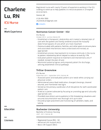 The number of patients you took care of. 10 Nursing Resume Examples That Worked In 2021