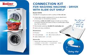 Check spelling or type a new query. Stacking Kits For Washing Machine Dryer With Slide Out Shelf Roller 00696 Made In Europe Lazada Singapore