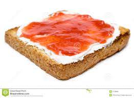 Toast With Butter And Jam Stock Image Image Of Jelly 2159893