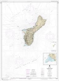 Noaa Chart Mariana Islands Island Of Guam Territory Of Guam Cocos Lagoon 81048