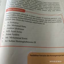Kunci jawaban buku siswa tema 6 kelas 5 halaman 138 139 141 142. Tugas Mandiri 6 2 Pkn Kelas 9 Brainly Co Id