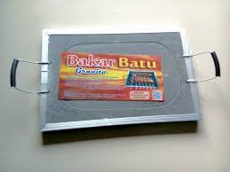 Memanggang tanpa mengeluarkan kepulan asap. Batu Bakar Granito Masak Sehat Alami Alat Bakar Panggang Griller Tanpa Arang Asap Jadi Store