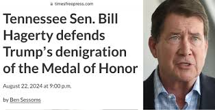 In case you still thought there was anything Trump does @senatorhagerty  wouldn't obediently defend. 🤦🏼‍♂️  https://www.timesfreepress.com/news/2024/aug/22/tennessee-sen-bill-hagerty-defends-trumps/