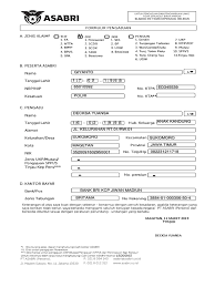 Check spelling or type a new query. Alamat Format Uang Duka Dan Biaya Pemakaman Isteri Asabri Masnurul